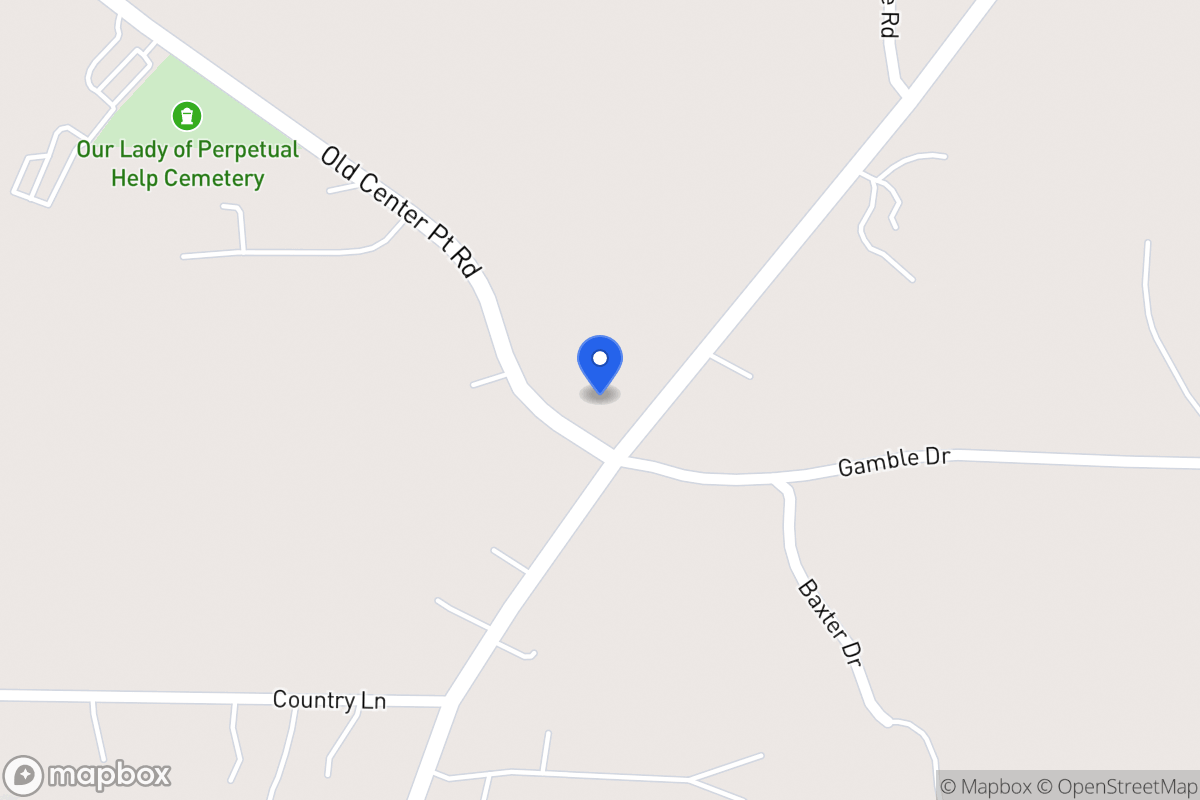 Map of 21 Old Center Point Rd