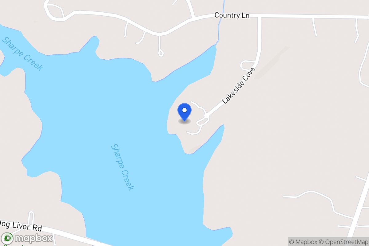 Map of 125 Lakeside Cv