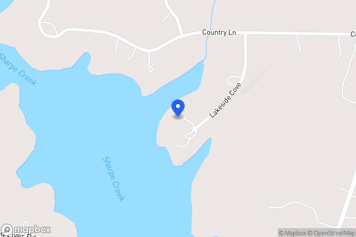 Map of 119 Lakeside Cv