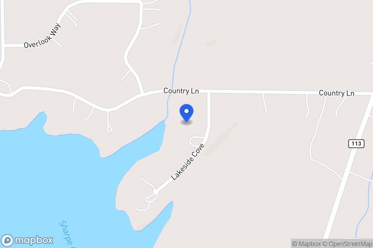Map of 29 Lakeside Cv