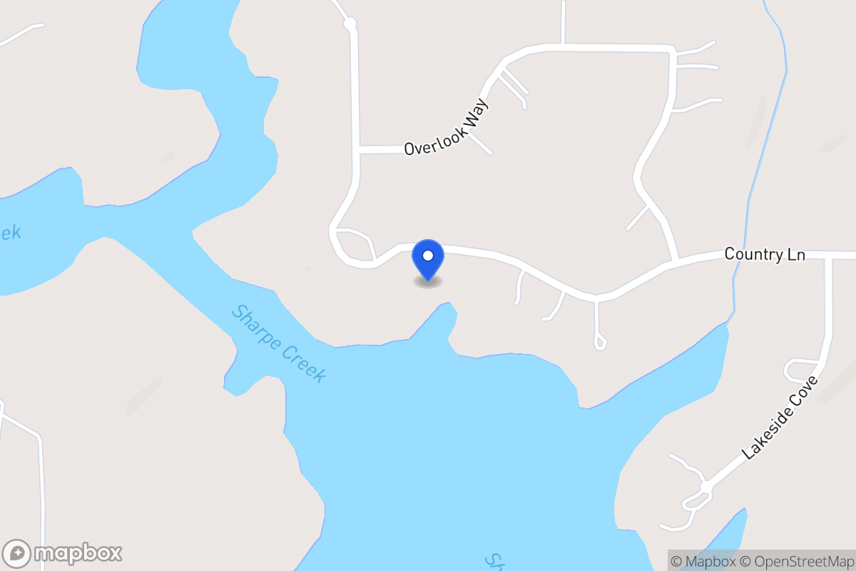 Map of 182 Country Ln