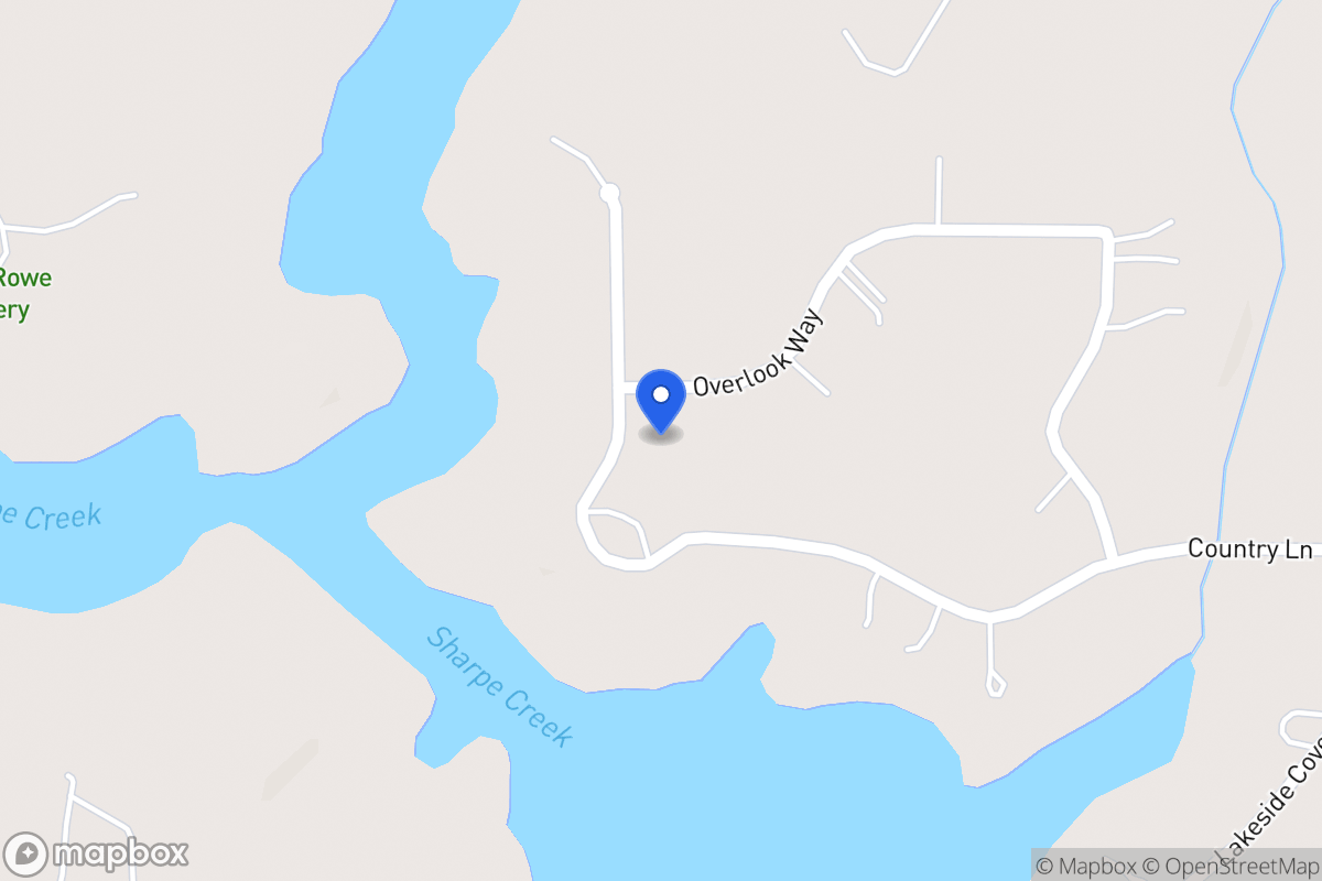 Map of 238 Overlook Way
