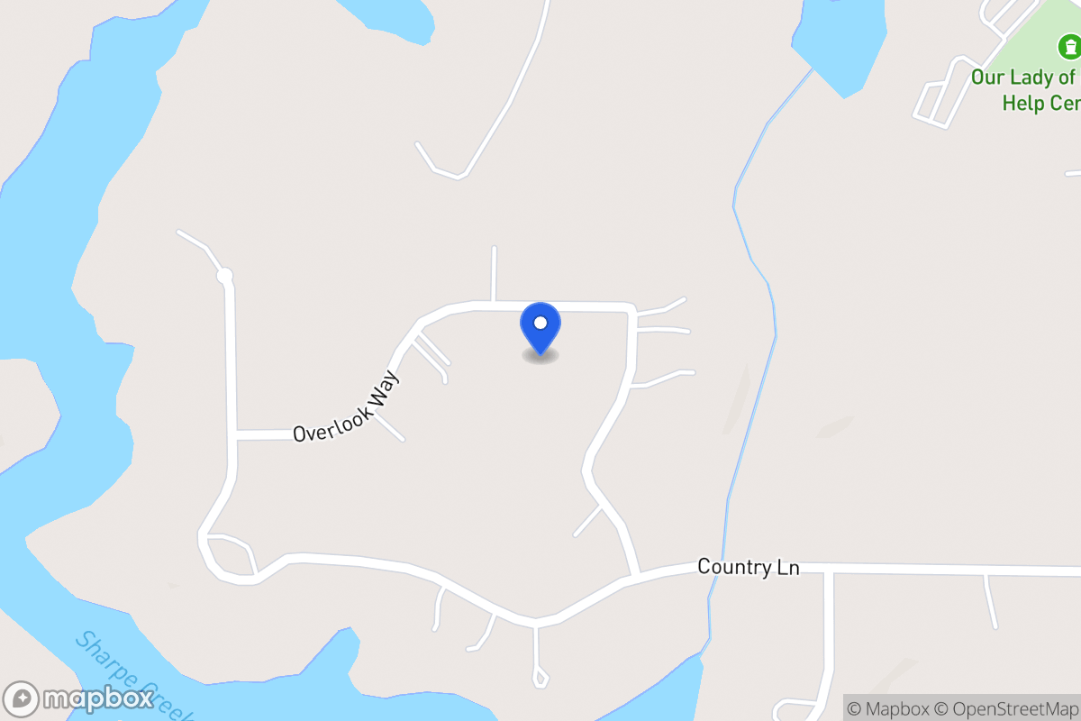 Map of 128 Overlook Way