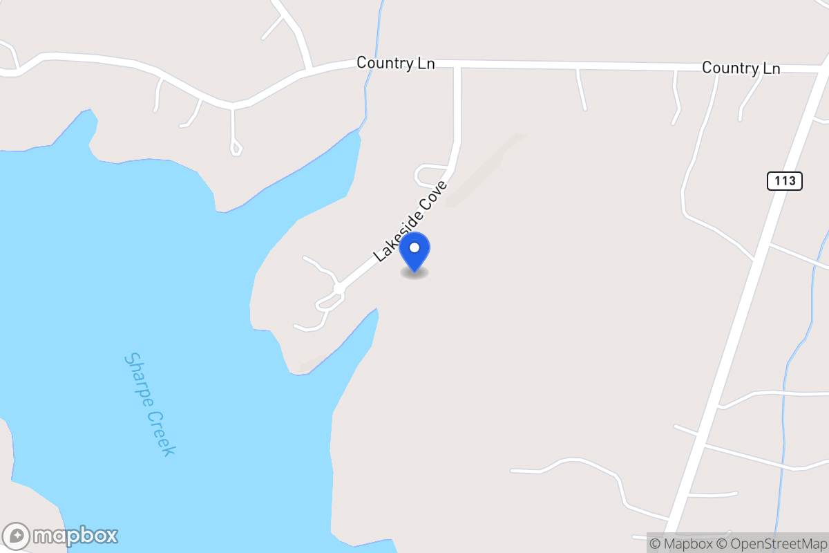 Map of Lakeside Cv