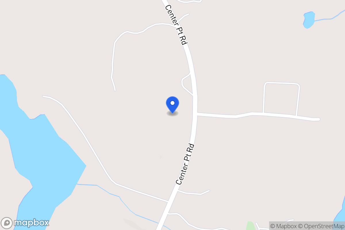 Map of 1666 Center Point Rd