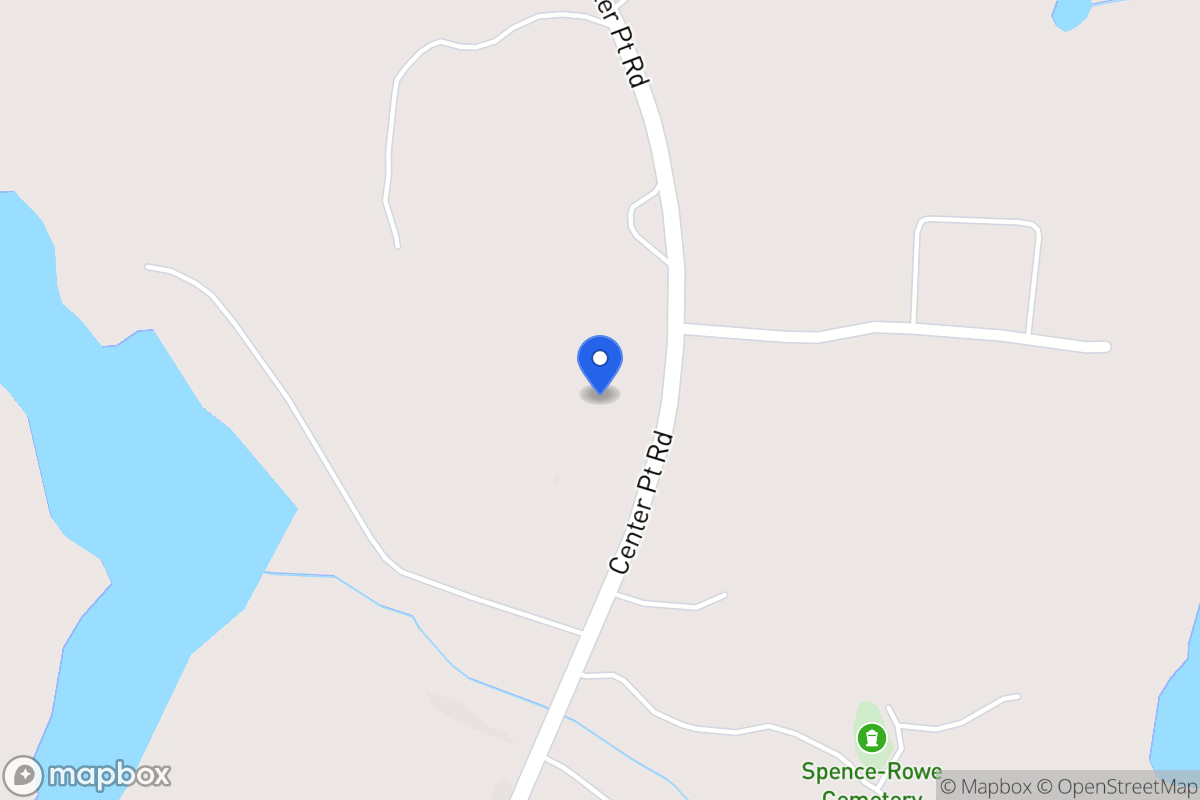Map of 1634 Center Point Rd