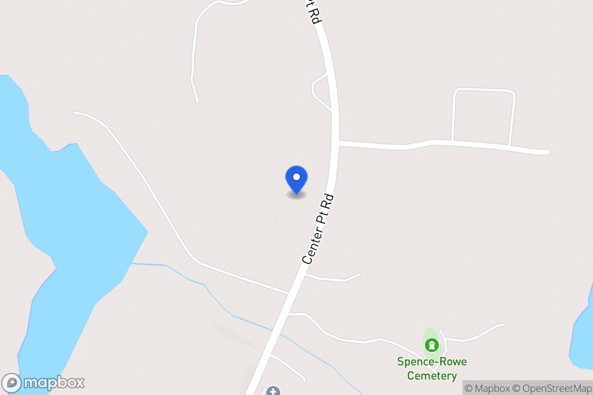 Map of 1618 Center Point Rd