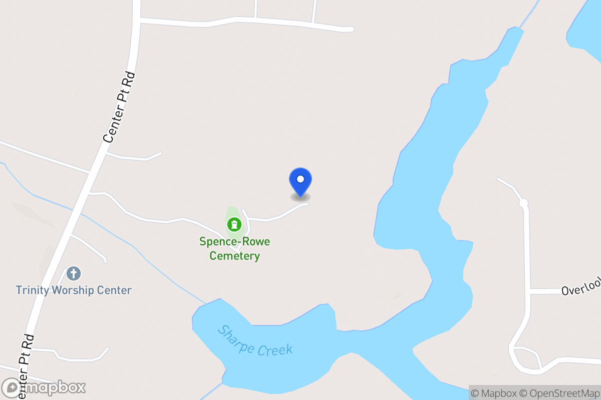 Map of 1573 Center Point Rd