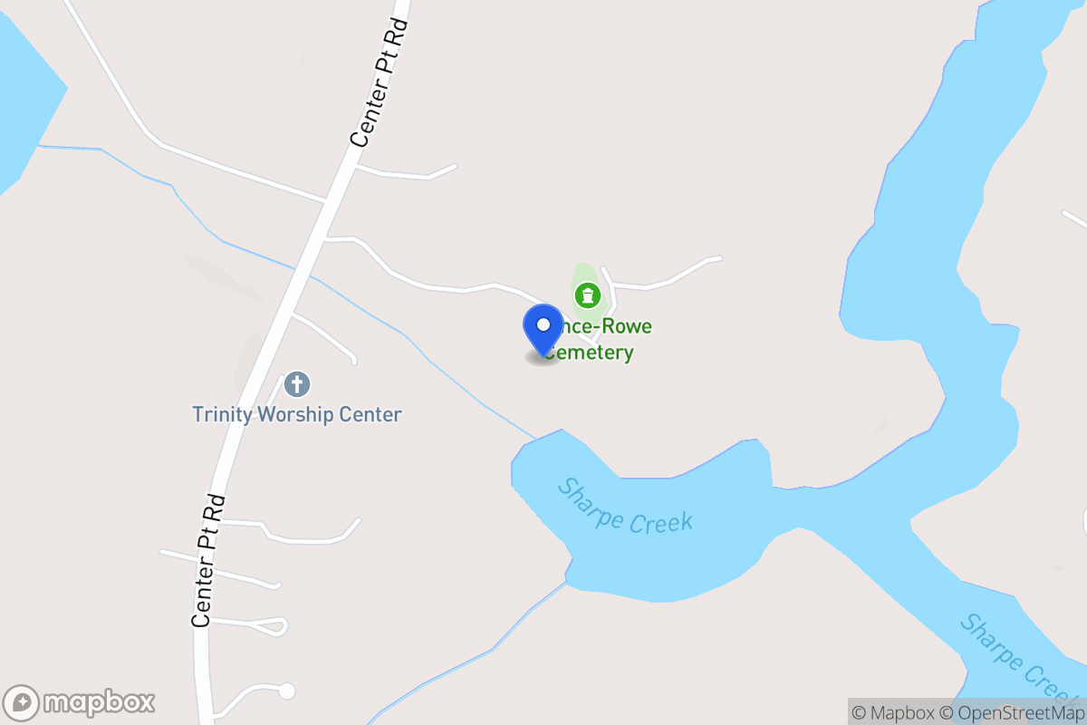 Map of 1541 Center Point Rd