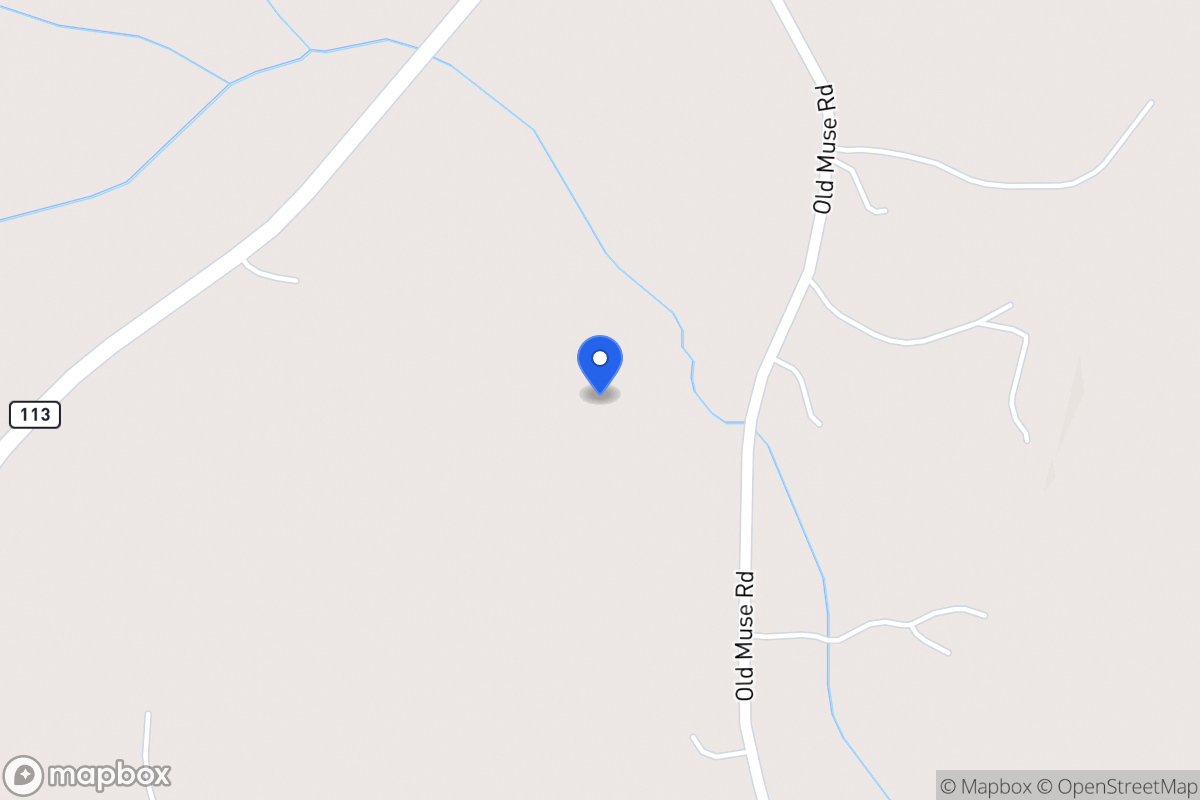 Map of 1028 Old Muse Rd