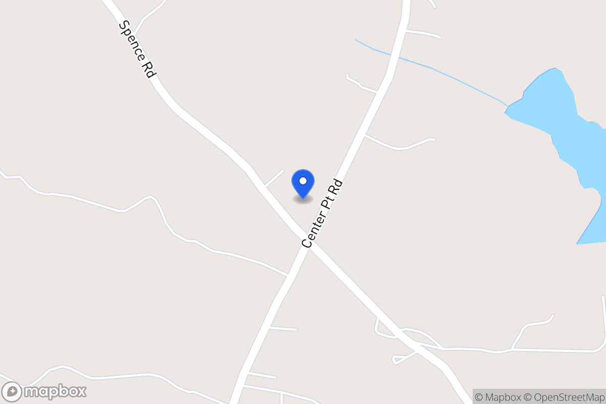 Map of 866 Center Point Rd