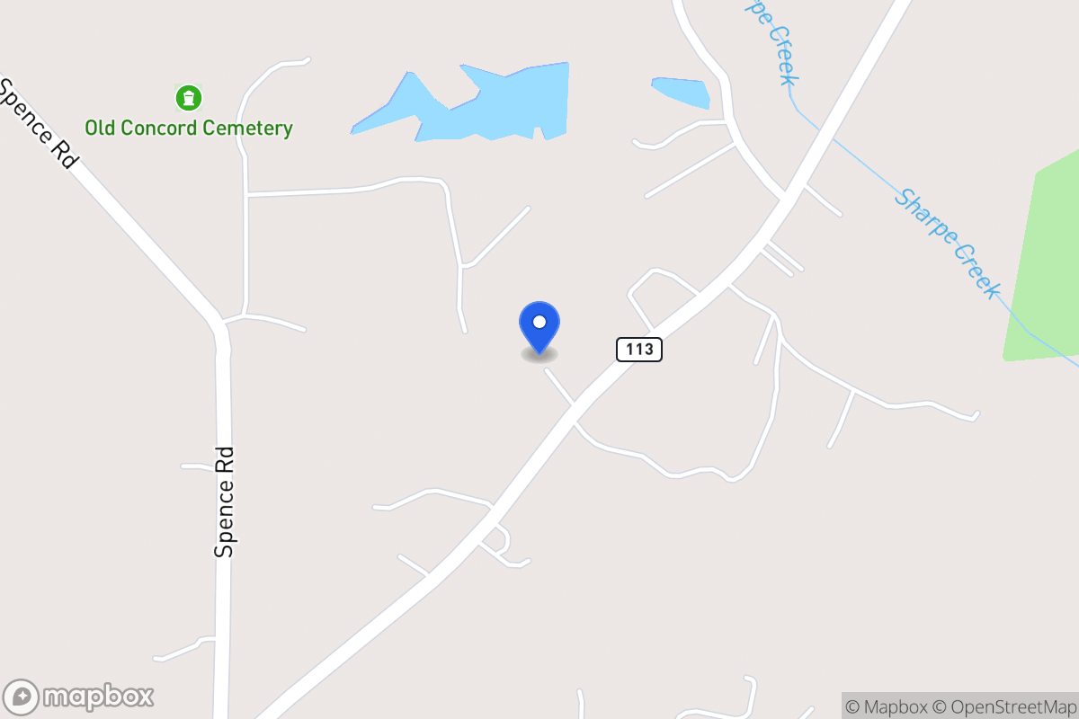 Map of 1412 N 113 Hwy