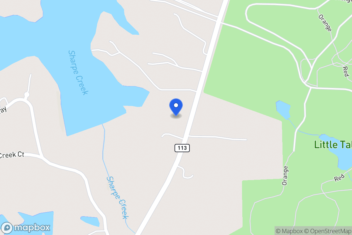 Map of 1684 N 113 Hwy