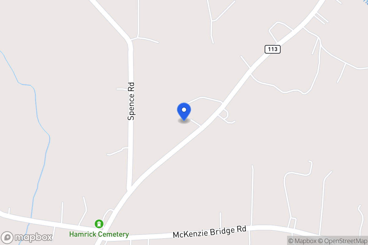 Map of 1326 N 113 Hwy