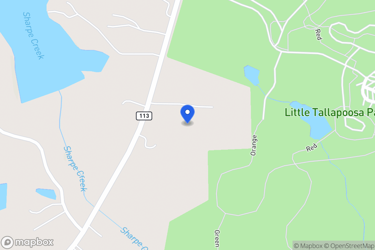 Map of 1677 N 113 Hwy