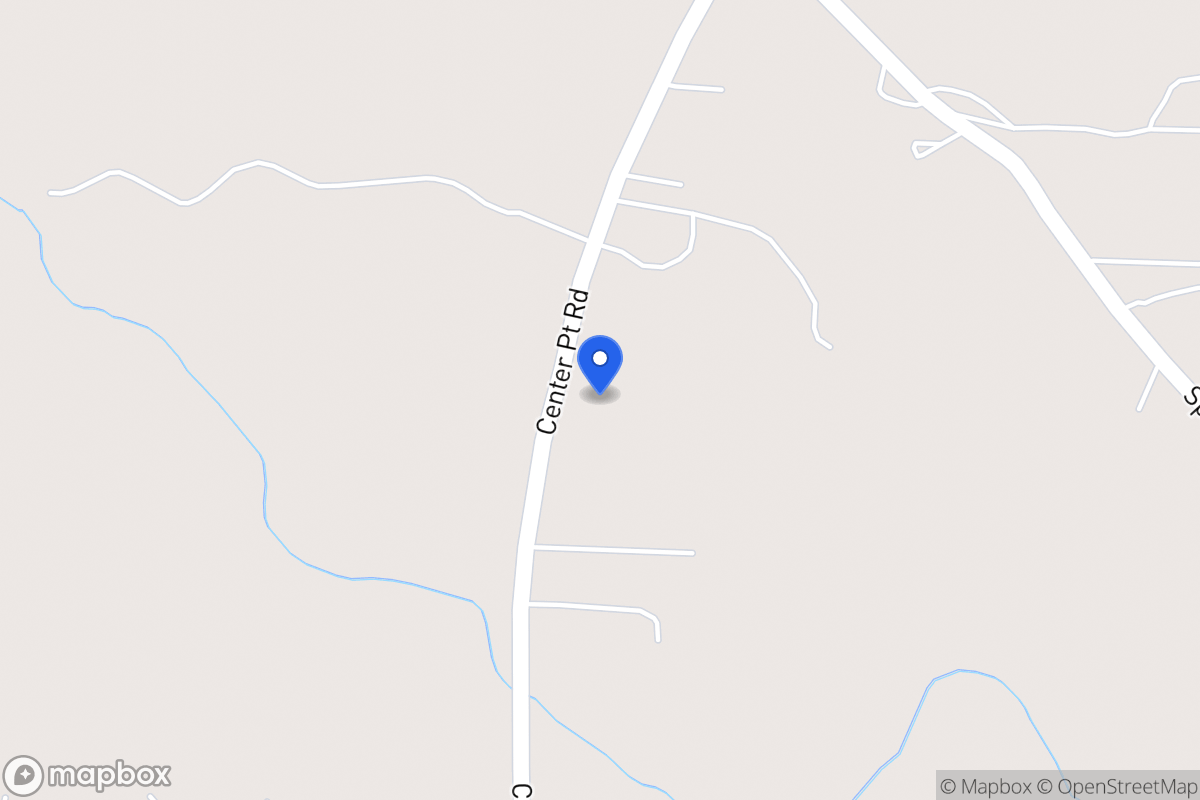 Map of 695 Center Point Rd
