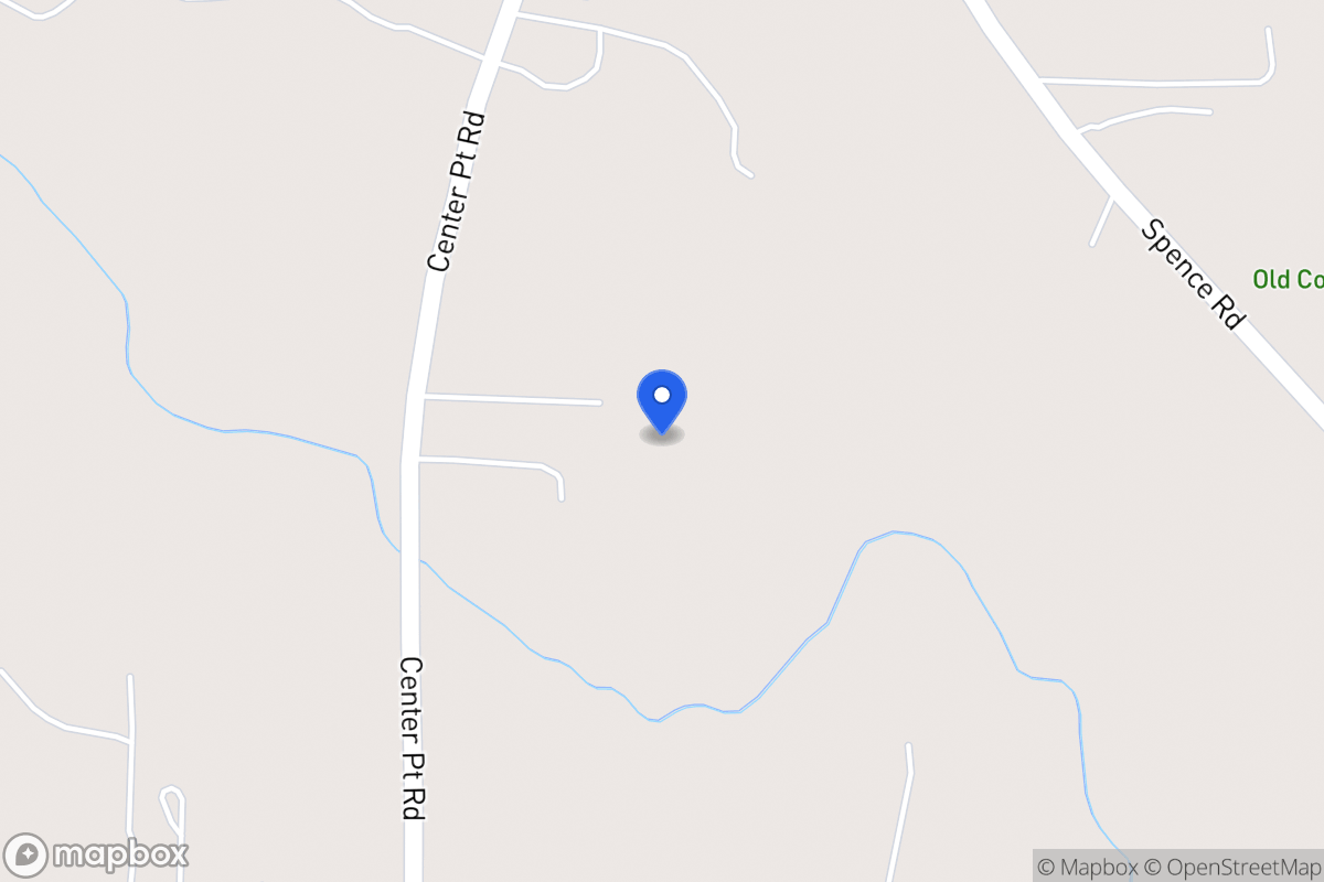 Map of 623 Center Point Rd