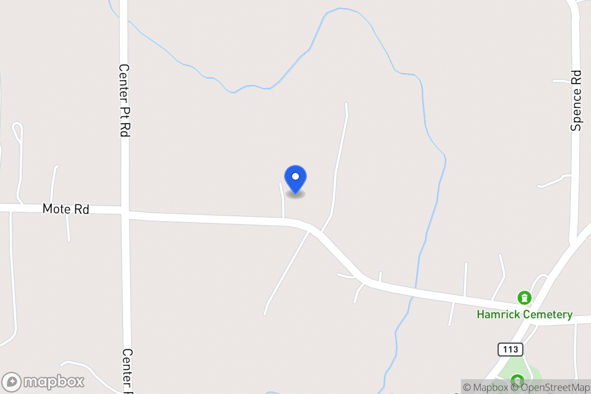 Map of 1220 Mote Rd