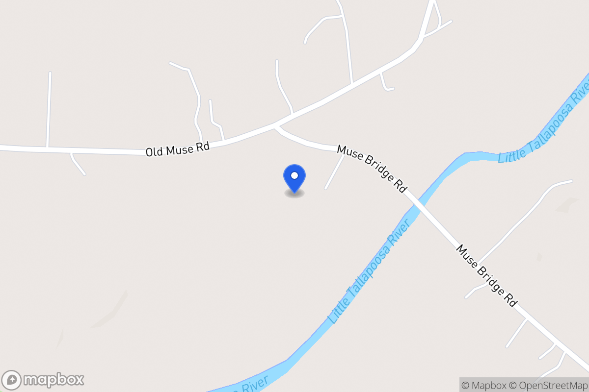 Map of 360 Muse Bridge Rd