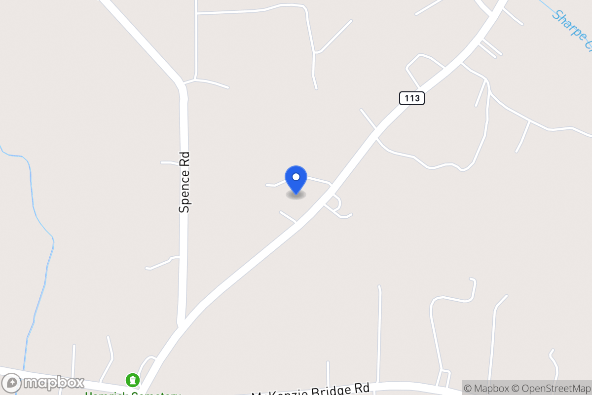 Map of 1334 N 113 Hwy