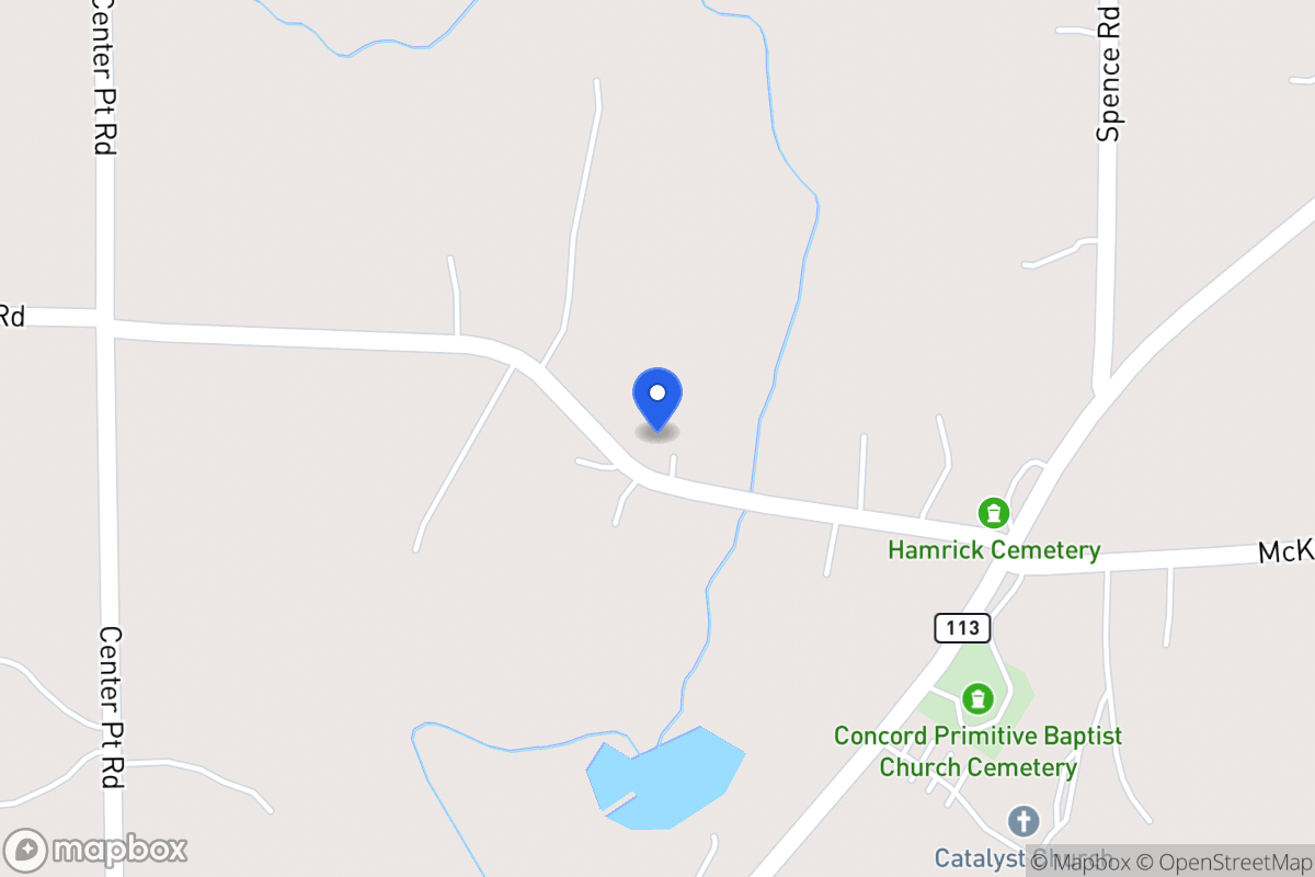Map of 1286 Mote Rd