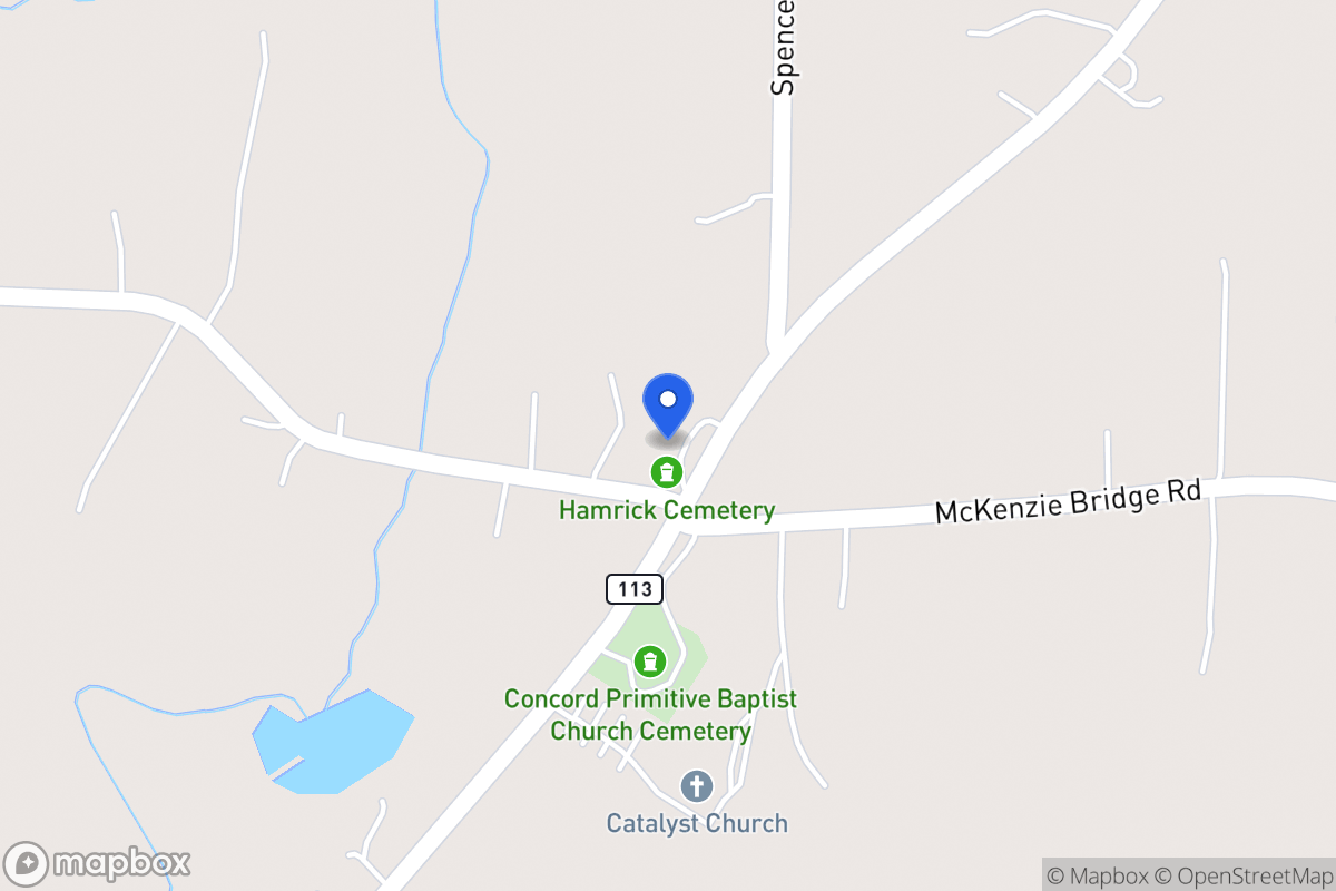 Map of 1196 N 113 Hwy