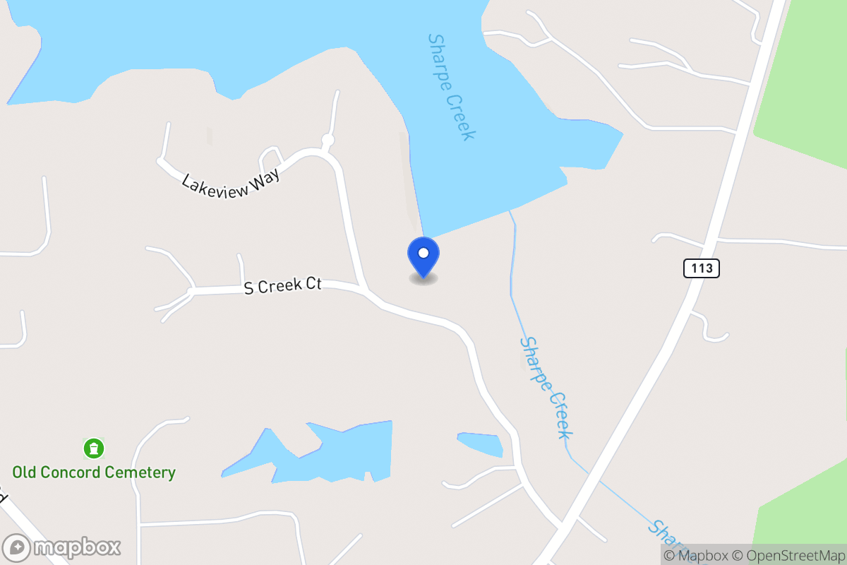 Map of 233 Lakeview Way