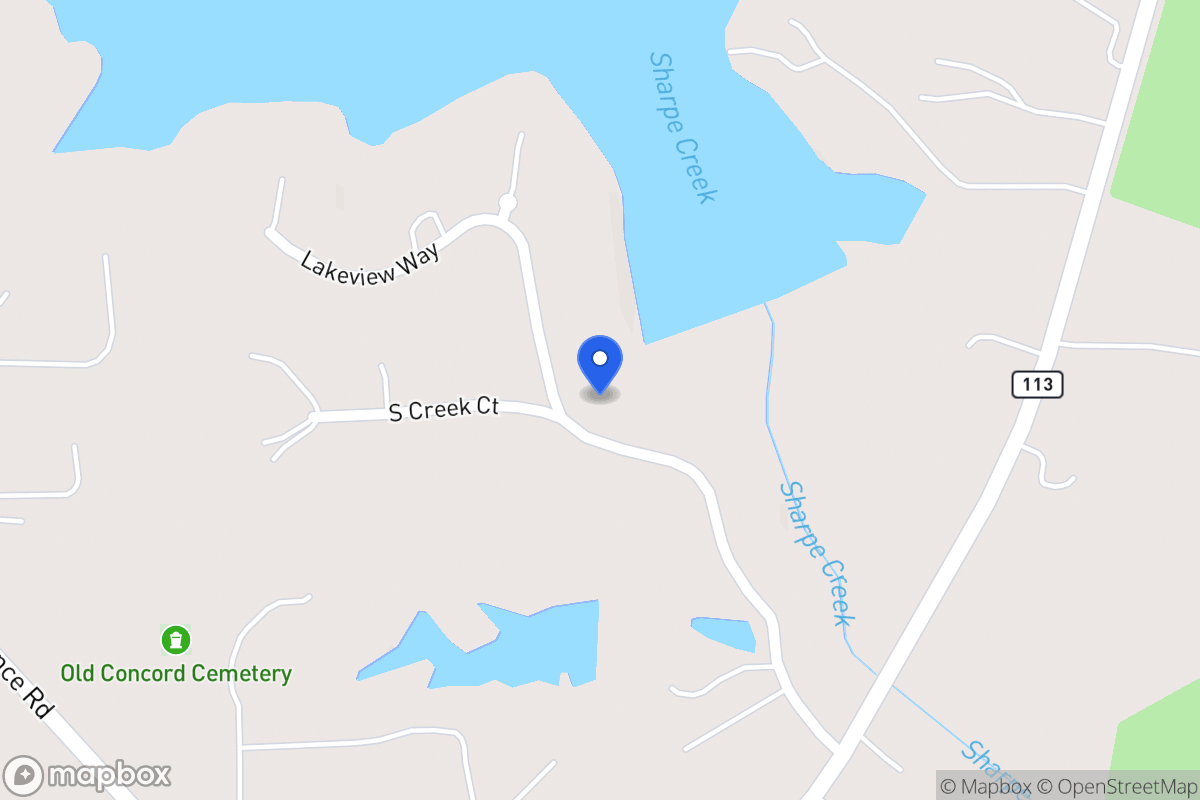 Map of 245 Lakeview Way