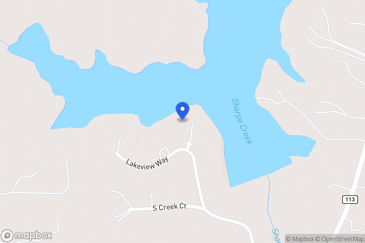 Map of 325 Lakeview Way