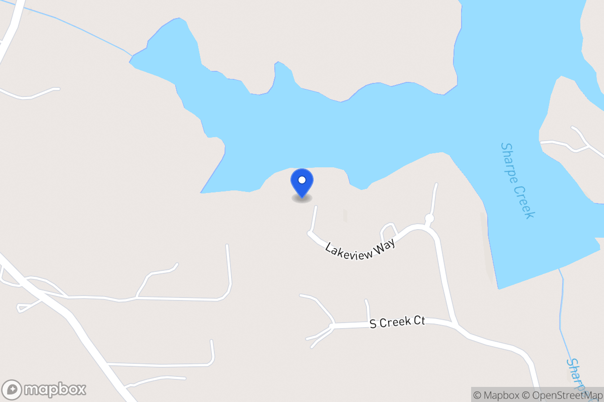 Map of 387 Lakeview Way