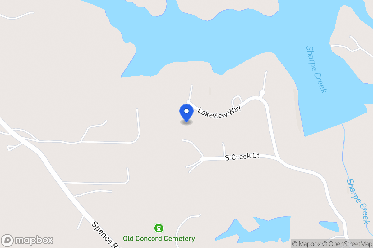 Map of 380 Lakeview Way