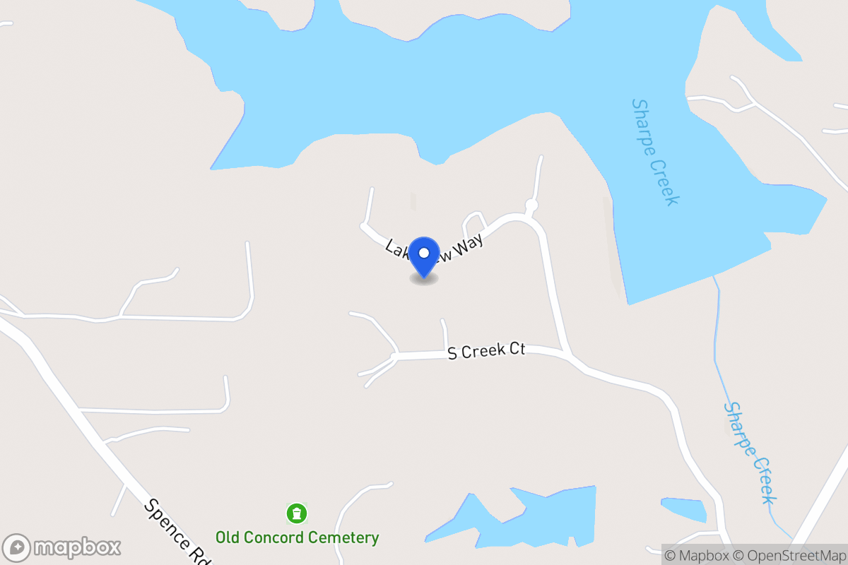 Map of 366 Lakeview Way