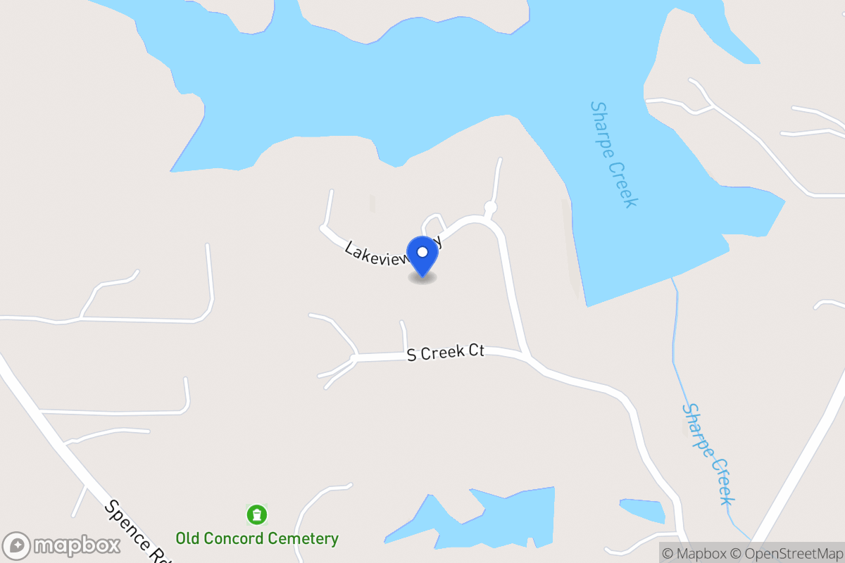 Map of 354 Lakeview Way