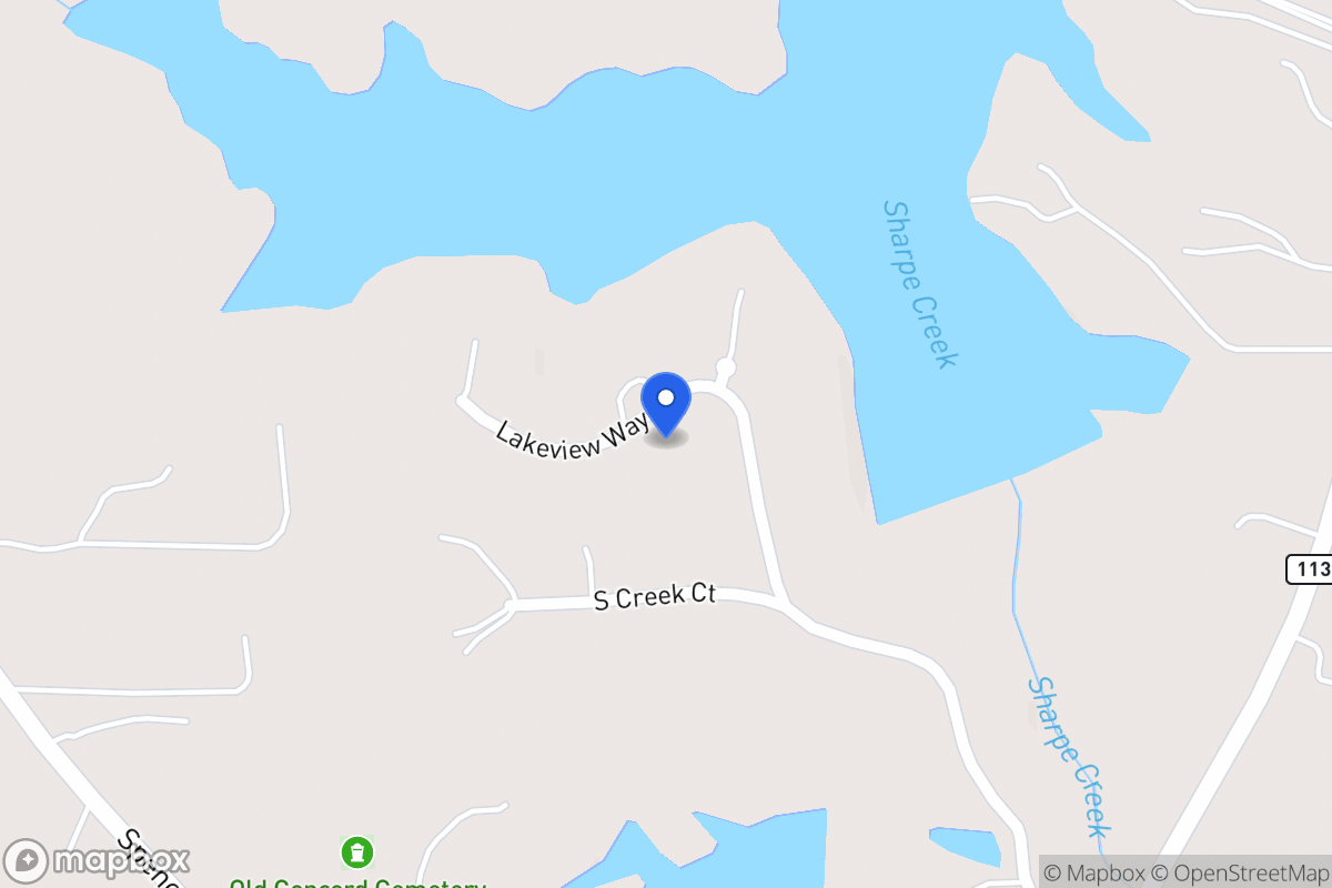 Map of 342 Lakeview Way