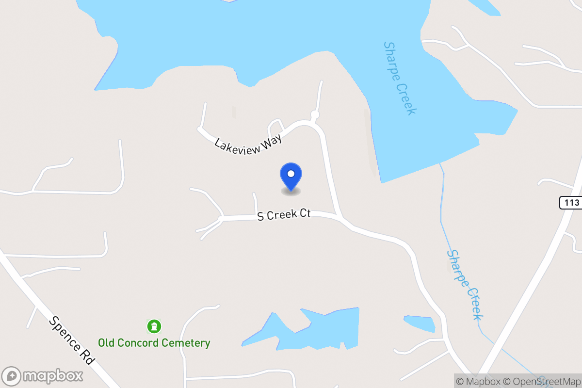 Map of 27 S Creek Ct
