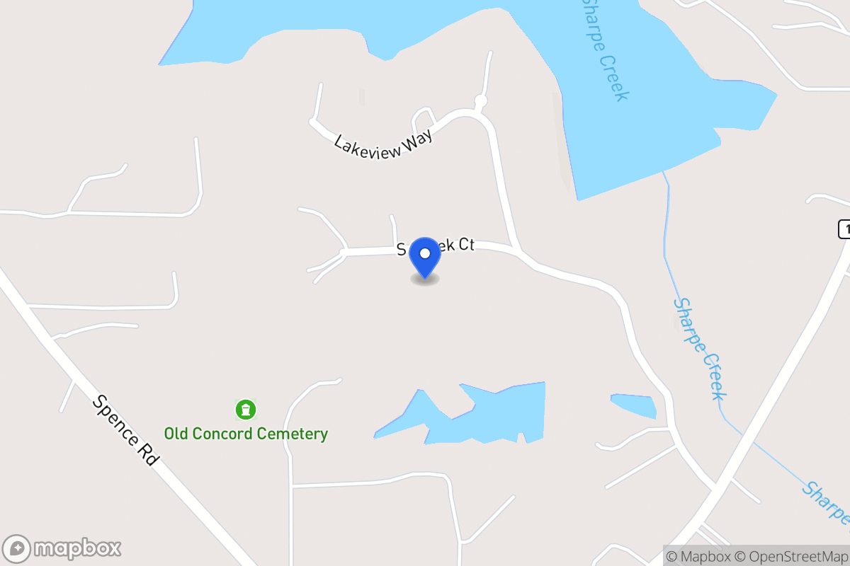 Map of 40 S Creek Ct