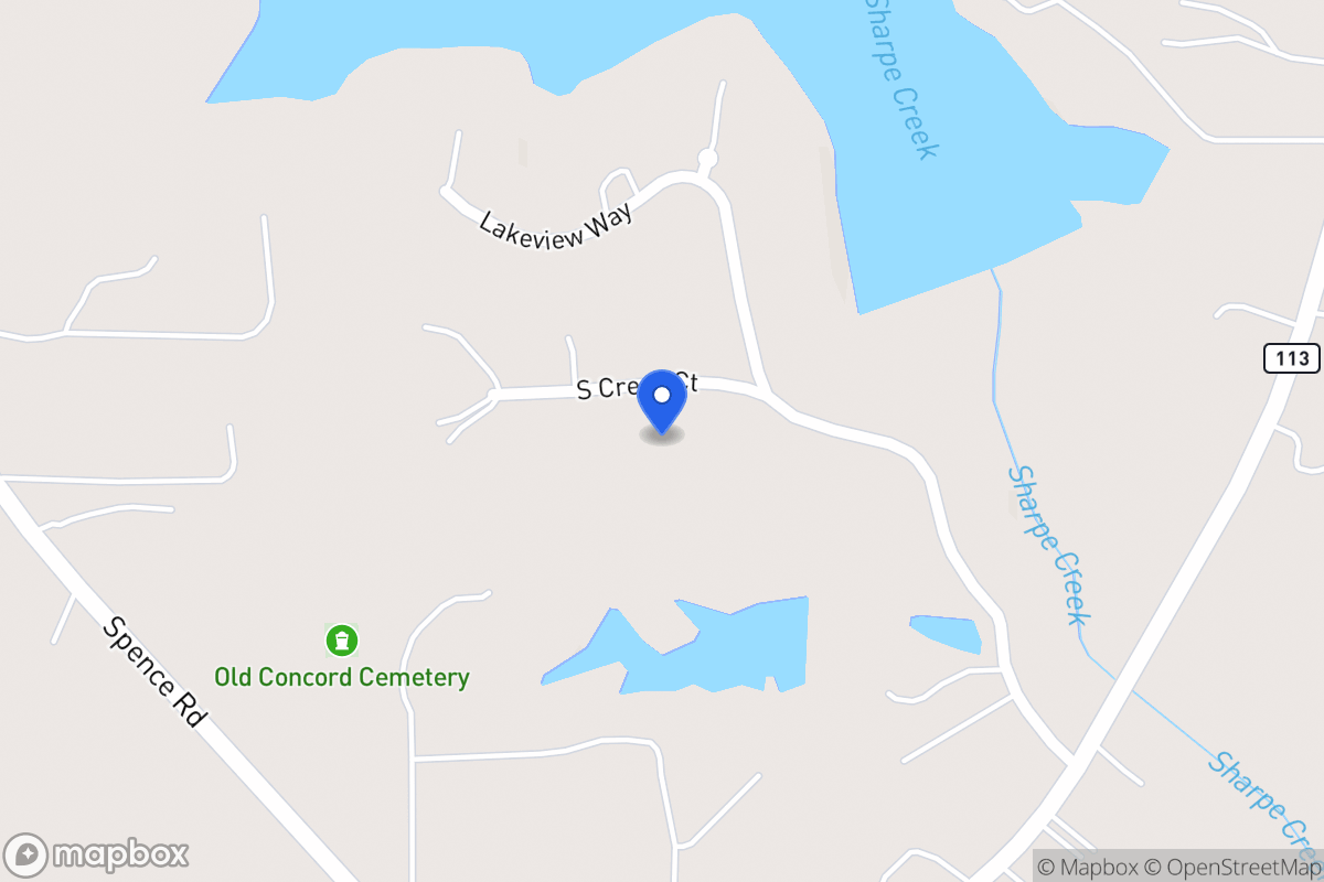 Map of 28 S Creek Ct