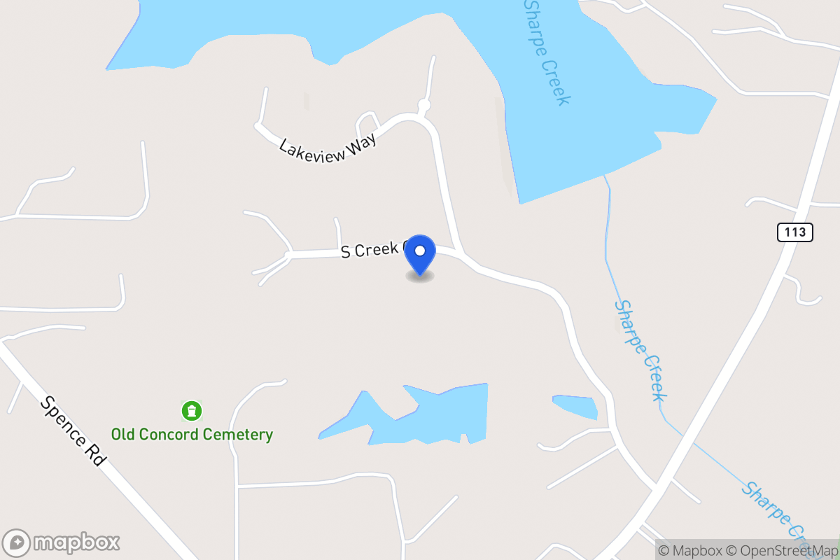 Map of 14 S Creek Ct
