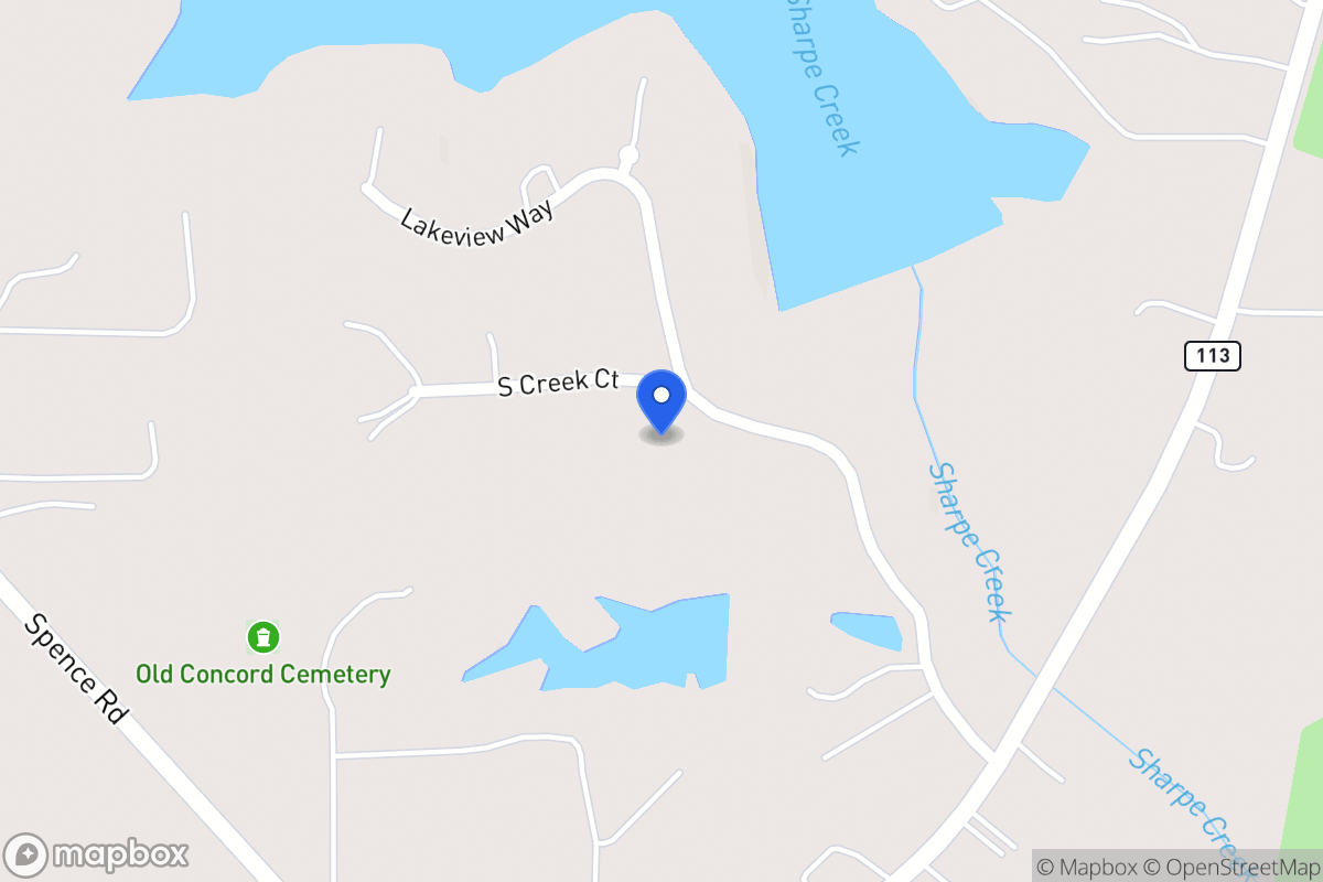 Map of 256 Lakeview Way