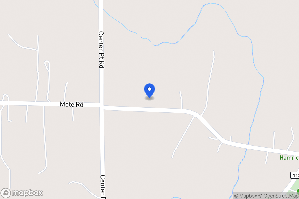 Map of 1172 Mote Rd