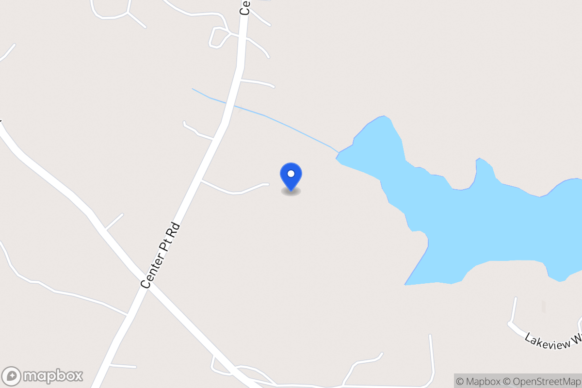 Map of 927 Center Point Rd