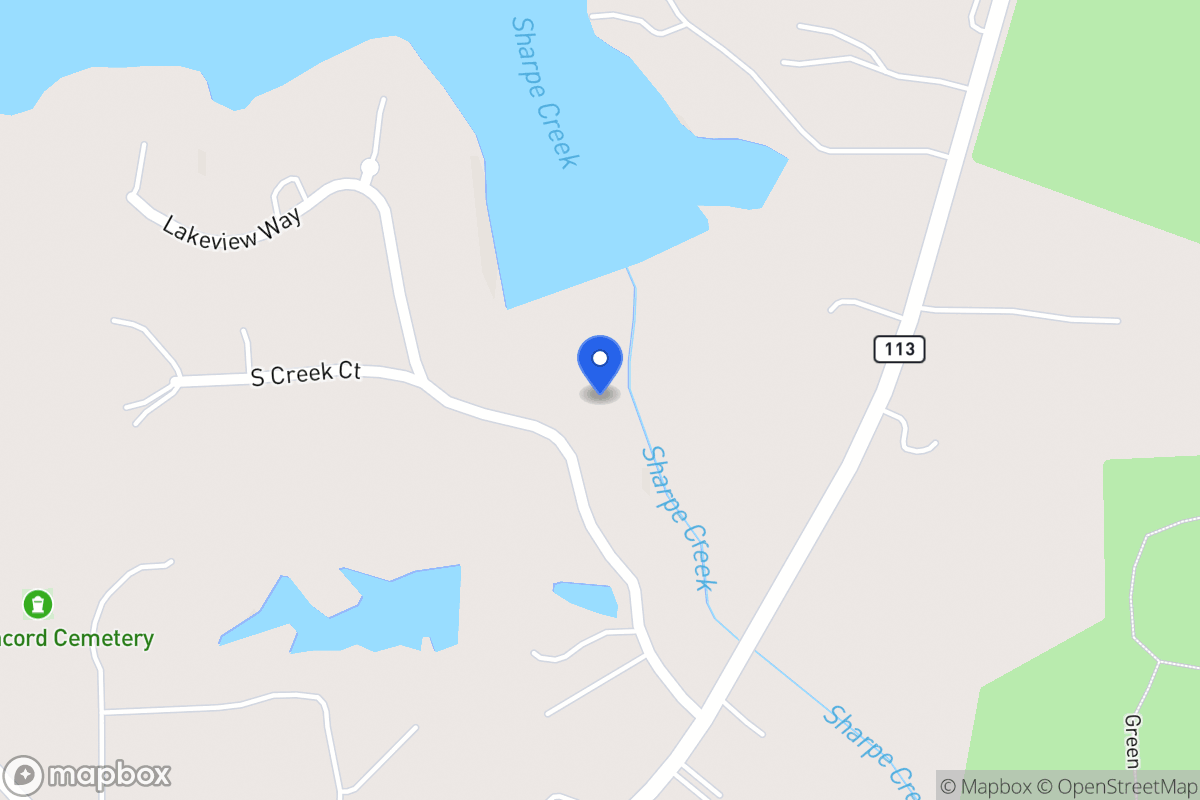 Map of 215 Lakeview Way
