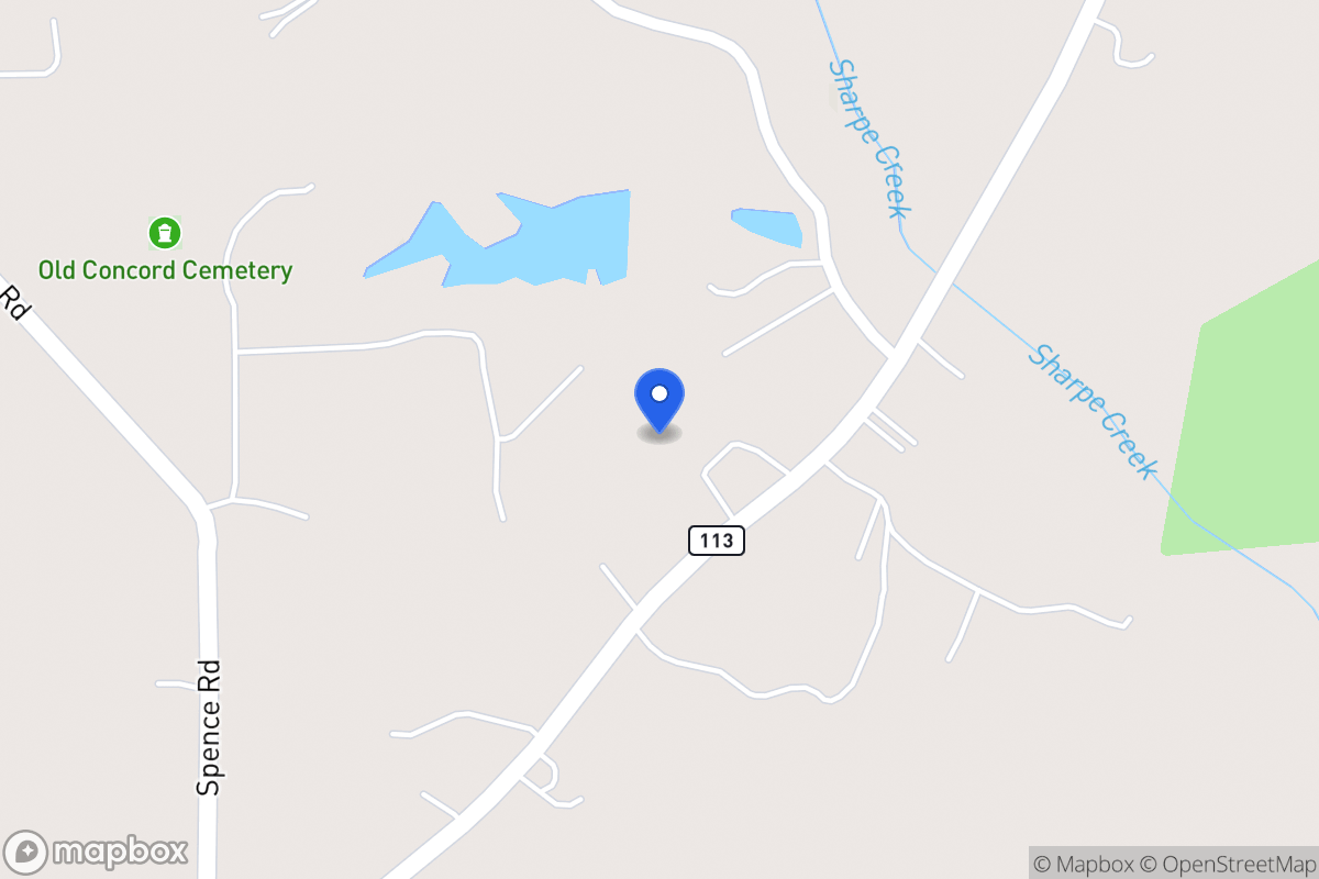 Map of 1470 N 113 Hwy