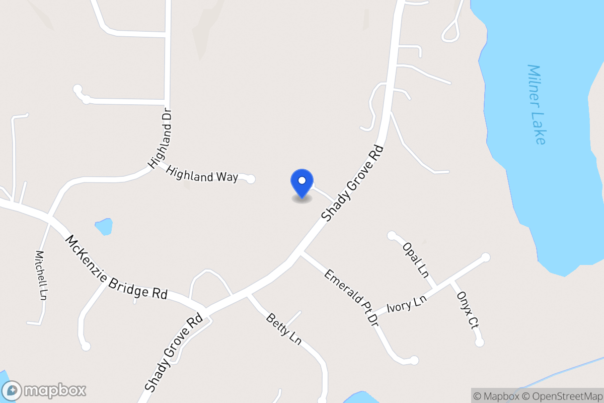 Map of 2448 Shady Grove Rd