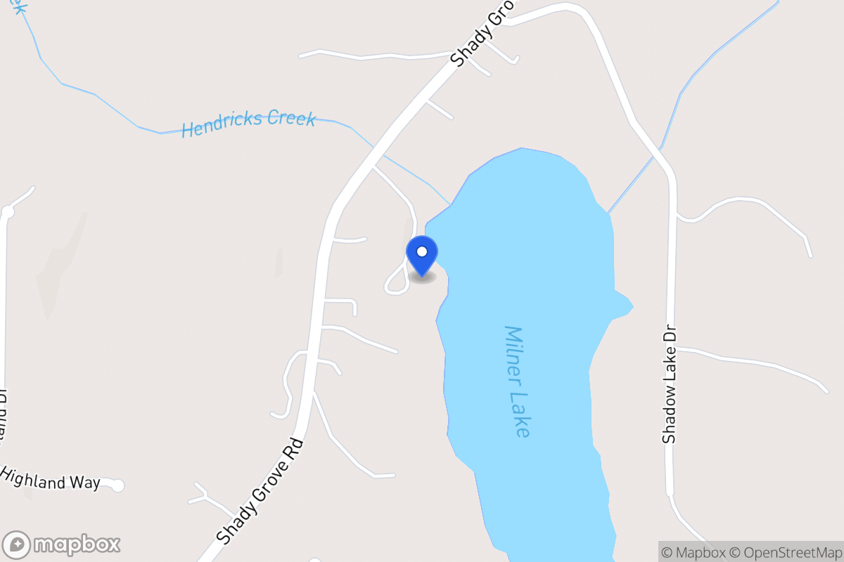 Map of 2569 Shady Grove Rd
