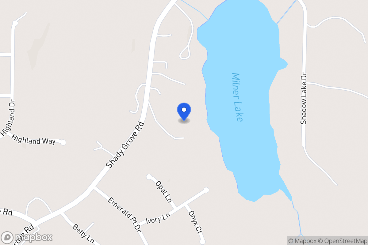 Map of 2503 Shady Grove Rd