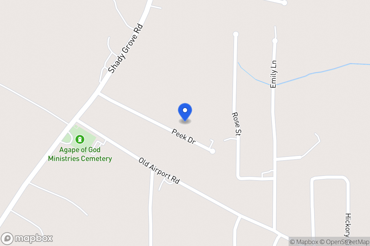 Map of 110 Peek Dr