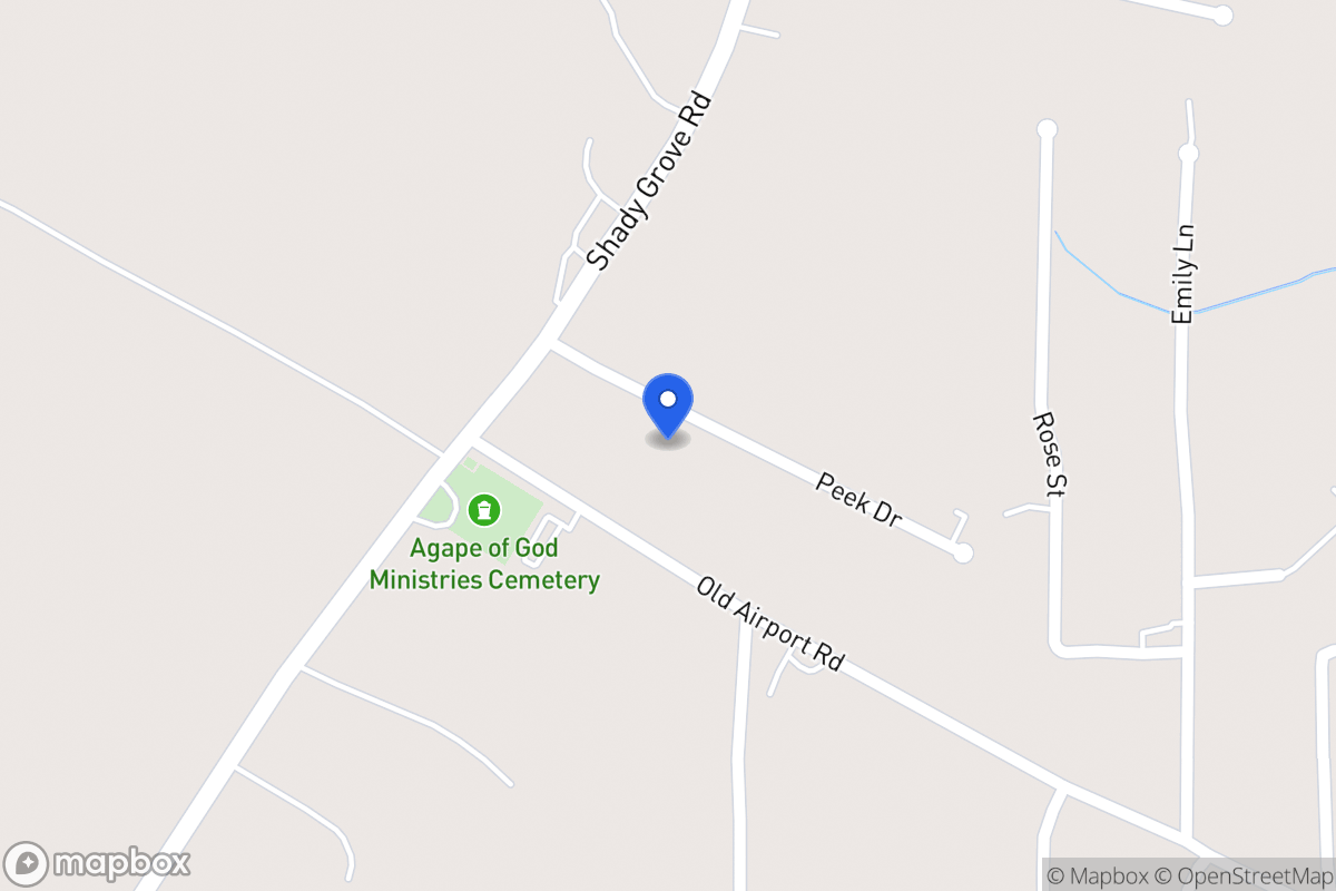 Map of 45 Peek Dr