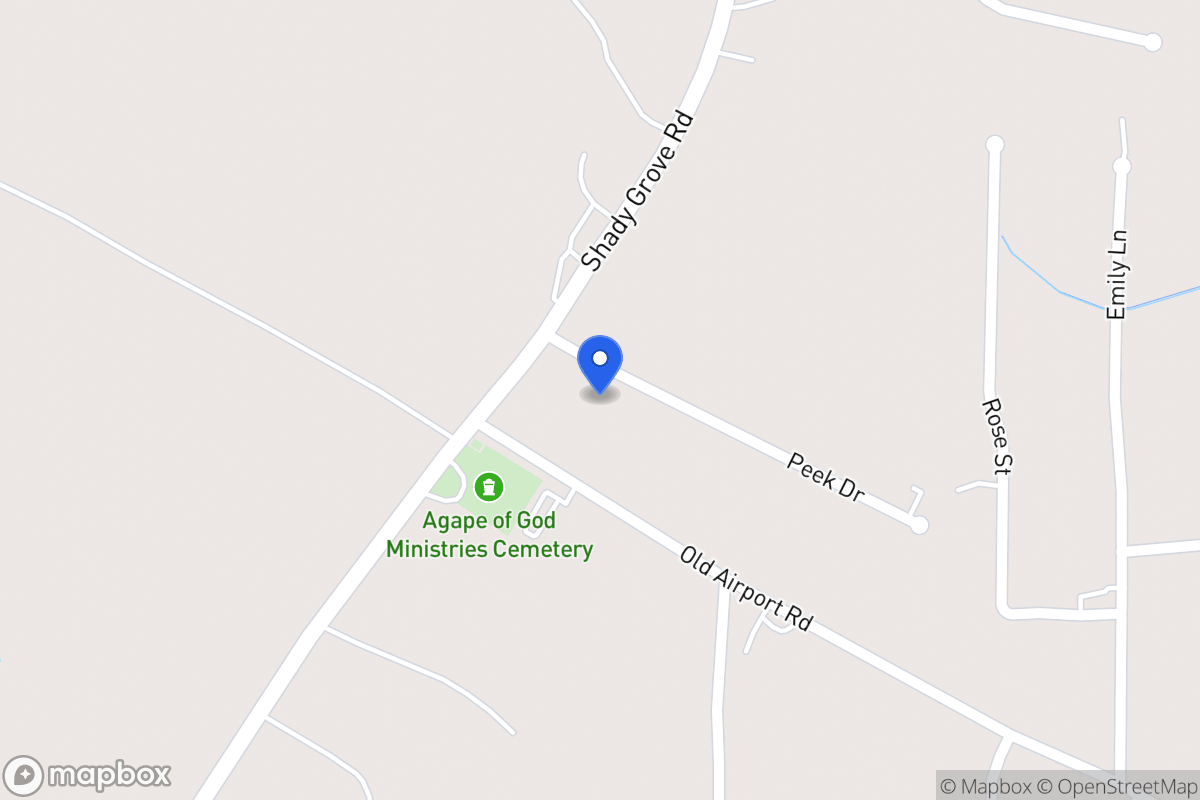 Map of 25 Peek Dr
