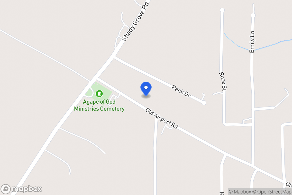 Map of 70 Old Airport Rd